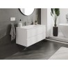 Mexen Orio mobile da bagno 100 cm con lavabo Vela, 2 cassetti, bianco opaco - 91A10-10047-2-BFF01-W23M01