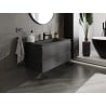 Mexen Orio mobile da bagno 100 cm con lavabo Vela, 2 cassetti, nero opaco - 91A10-10047-2-BFF71-W23M71