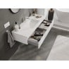 Mexen Orio armoire de salle de bain 120 cm avec lavabo Otis, 1 tiroir, blanc mat - 91A10-12023-1-BF01-W18M01