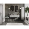 Mexen Orio armario de baño 120 cm con lavabo Otis, 1 cajón, gris mate/blanco mate - 91A10-12023-1-BF62-W18M01