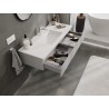 Mexen Orio armadietto da bagno 120 cm con lavabo Otis, 1 cassetto, grigio opaco/bianco opaco - 91A10-12023-1-BF62-W18M01