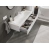 Mexen Orio mobile bagno 120 cm con lavabo Vela, 1 cassetto, bianco lucido - 91A10-12023-1-BF00-W23M00