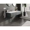 Mexen Orio meuble de salle de bain 120 cm avec lavabo Vela, 1 tiroir, graphite mat/blanc mat - 91A10-12023-1-BF66-W23M01