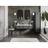 Mexen Orio armadietto bagno 120 cm con lavabo Vela, 1 cassetto, grafite opaco/bianco opaco - 91A10-12023-1-BF66-W23M01