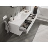 Mexen Orio mobile bagno 120 cm con lavandino Otis, 2 cassetti, bianco lucido - 91A10-12047-2-BFF00-W18M00