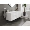 Mexen Orio meuble de salle de bains 120 cm avec lavabo Vela, 2 tiroirs, blanc brillant - 91A10-12047-2-BFF00-W23M00