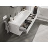 Mexen Orio meuble de salle de bains 120 cm avec lavabo Vela, 2 tiroirs, blanc brillant - 91A10-12047-2-BFF00-W23M00