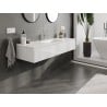 Mexen Orio mueble de baño 140 cm con lavabo Otis, 1 cajón, blanco brillo - 91A10-14023-1-BF00-W18M00