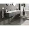 Mexen Orio vannitoakapp 140 cm Valamu Vela, 1 sahtel, grafiit matt/valge matt - 91A10-14023-1-BF66-W23M01
