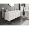 Mexen Orio mobile bagno 140 cm con lavabo Vela, 2 cassetti, bianco opaco - 91A10-14047-2-BFF01-W23M01