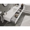Mexen Orio meuble de salle de bain 160 cm avec lavabo Otis, 1 tiroir, blanc mat - 91A10-16023-1-BF01-W18M01