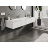Mexen Orio mobile bagno 160 cm con lavabo Vela, 1 cassetto, bianco opaco - 91A10-16023-1-BF01-W23M01