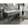 Mexen Orio vannitoakapp 160 cm valamu Vela, 1 sahtel, grafiit matt/valge matt - 91A10-16023-1-BF66-W23M01