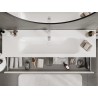 Mexen Orio armario de baño 160 cm con lavabo Vela, 2 cajones, blanco brillo - 91A10-16047-2-BFF00-W23M00