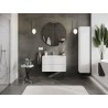 Mexen Rivel vannitoakapp 80 cm koos Vela valamuga, 2 sahtlit, soonikkoes , valge matt - 91A20-08047-2-BFF01-W23M01