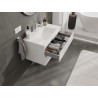 Mexen Orio armoire de salle de bains 80 cm avec lavabo Otis, 2 tiroirs, blanc brillant - 91A10-08047-2-BFF00-W18M00