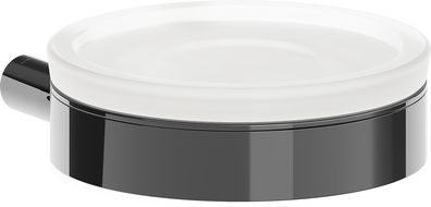 Mexen Loop mydelniczka, chrome noir - 70A71055-73