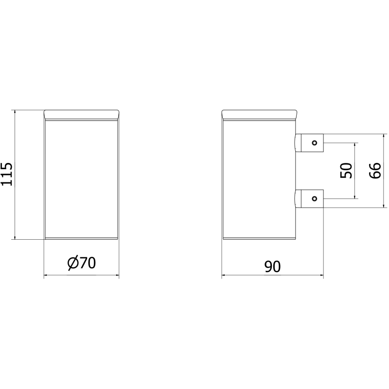 Mexen Loop zobu birstes turētājs, zelta - 70A71051-50