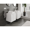 Mexen Orio bathroom cabinet for washbasin 50 cm, 1 drawer, white matte - 91A10-05047-1-BF01