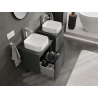 Mexen Orio mueble de baño bajo lavabo 50 cm, 1 cajón, grafito mate - 91A10-05047-1-BF66