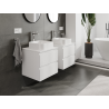 Mexen Orio bathroom cabinet under sink 50 cm, 2 drawers, white matte - 91A10-05047-2-BFF01