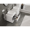 Mexen Orio mobiletto da bagno sotto lavabo 50 cm, 2 cassetti, bianco opaco - 91A10-05047-2-BFF01