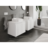 Mexen Orio 60 cm Bathroom Vanity Cabinet, 1 Drawer, White Matte - 91A10-06047-1-BF01