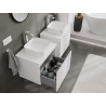 Mexen Orio 60 cm Bathroom Vanity Cabinet, 1 Drawer, White Matte - 91A10-06047-1-BF01