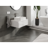 Mexen Orio bathroom cabinet under-sink 70 cm, 1 drawer, white gloss - 91A10-07023-1-BF00