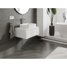 Mexen Orio 70 cm Bathroom Cabinet, 1 Drawer, Matte White - 91A10-07023-1-BF01