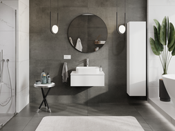 Mexen Orio meuble de salle de bain sous lavabo 70 cm, 1 tiroir, blanc mat - 91A10-07023-1-BF01