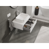 Mexen Orio 70 cm Bathroom Cabinet, 1 Drawer, Matte White - 91A10-07023-1-BF01