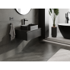 Mexen Orio bathroom cabinet under sink 70 cm, 1 drawer, black matte - 91A10-07023-1-BF71
