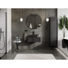 Mexen Orio bathroom cabinet under sink 70 cm, 1 drawer, black matte - 91A10-07023-1-BF71