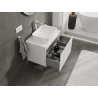 Mexen Orio mueble de baño para lavabo 70 cm, 1 cajón, blanco brillo - 91A10-07047-1-BF00