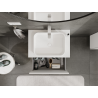 Mexen Orio bathroom cabinet under-sink 70 cm, 1 drawer, white matte - 91A10-07047-1-BF01