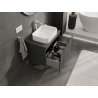 Mexen Orio meuble de salle de bain sous lavabo 70 cm, 1 tiroir, graphite mat - 91A10-07047-1-BF66