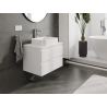 Mexen Orio meuble de salle de bain sous-vasque 70 cm, 2 tiroirs, blanc mat - 91A10-07047-2-BFF01
