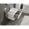 Mexen Orio meuble de salle de bain sous-vasque 70 cm, 2 tiroirs, blanc mat - 91A10-07047-2-BFF01