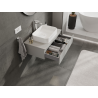 Mexen Orio bathroom cabinet under sink 80 cm, 1 drawer, grey matt - 91A10-08023-1-BF62