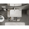 Mexen Orio bathroom cabinet under sink 80 cm, 1 drawer, grey matt - 91A10-08023-1-BF62