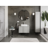 Mexen Orio bathroom cabinet for washbasin 80 cm, 1 drawer, grey matte - 91A10-08047-1-BF62