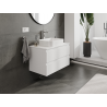 Mexen Orio 80 cm Under-Sink Bathroom Cabinet, 2 Drawers, Matte White - 91A10-08047-2-BFF01
