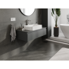 Mexen Orio bathroom cabinet under sink 100 cm, 1 drawer, matte graphite - 91A10-10023-1-BF66