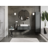 Mexen Orio bathroom cabinet under sink 100 cm, 1 drawer, matte graphite - 91A10-10023-1-BF66