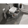 Mexen Orio mobile bagno sottolavabo 100 cm, 1 cassetto, grafite opaco - 91A10-10023-1-BF66