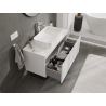 Mexen Orio mueble de baño para lavabo 100 cm, 1 cajón, blanco brillo - 91A10-10047-1-BF00