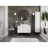 Mexen Orio bathroom cabinet for washbasin 100 cm, 1 drawer, white matte - 91A10-10047-1-BF01