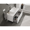 Mexen Orio mobiletto da bagno sotto-lavabo 100 cm, 1 cassetto, bianco opaco - 91A10-10047-1-BF01