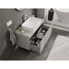 Mexen Orio 100 cm Bathroom Cabinet Under Sink, 1 Drawer, Grey Matte - 91A10-10047-1-BF62
